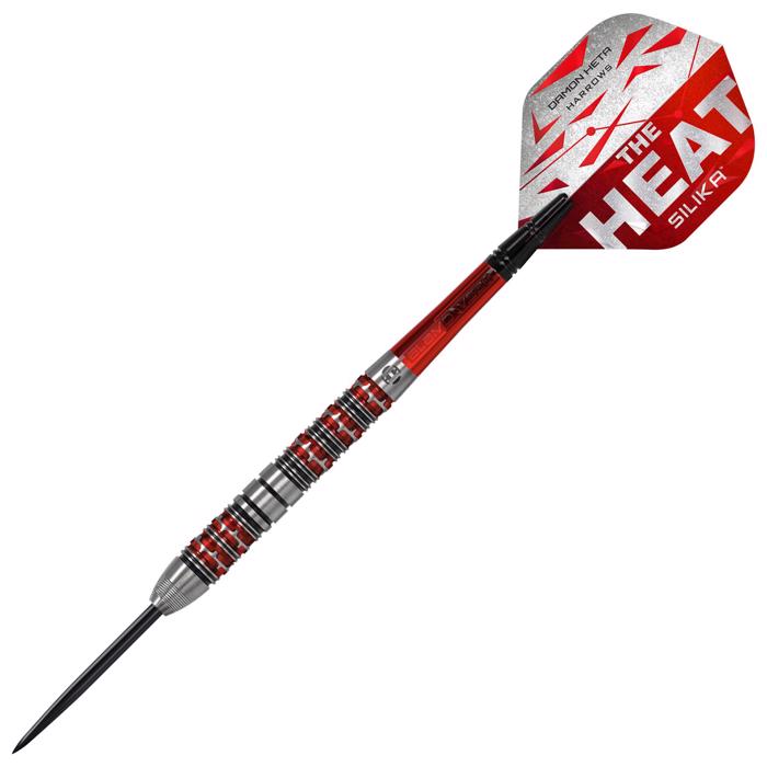 Damon Heta S3 90% NT steeltip dartpile fra Harrows